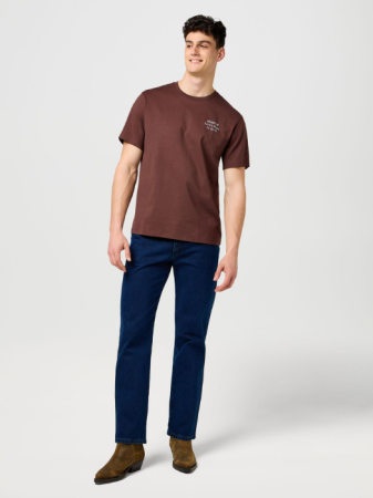 Wrangler Tricou Maro Relaxed Barbati [1]
