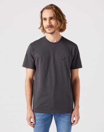 Tricouri si Polo - Wrangler Tricou Gri Deschis Regular Barbati
