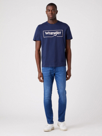 IMBRACAMINTE - Wrangler Tricou Navy Regular Barbati
