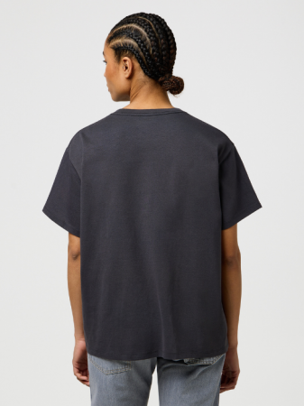 Wrangler Tricou Gri Inchis Loose Femei [1]