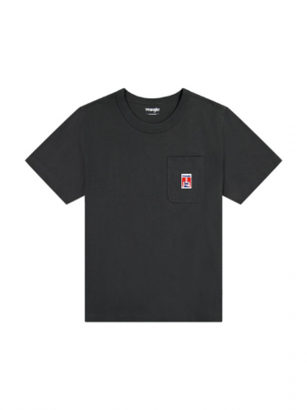 Wrangler Tricou Negru Relaxed Barbati [5]