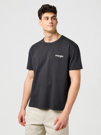 Wrangler Tricou Negru Vintage Barbati [1]