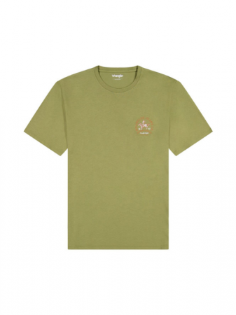 Wrangler Tricou Bej Regular Barbati [5]