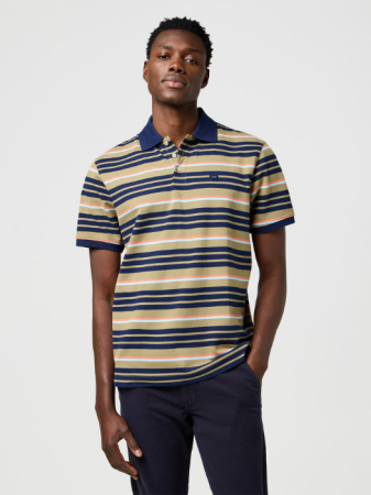 BARBATI - Wrangler Tricou Polo Multicolor Regular Barbati