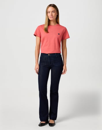 Wrangler Женская Футболка Розовая Regular [2]