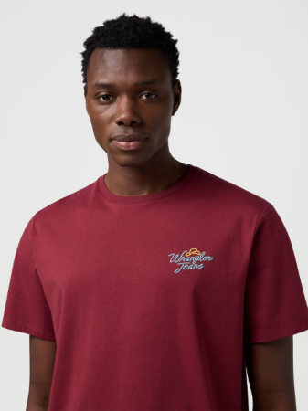 Wrangler Tricou Rosu Relaxed Barbati [2]