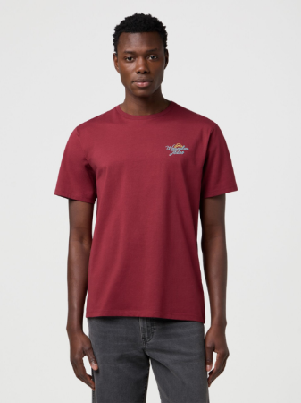Wrangler Tricou Rosu Relaxed Barbati [1]