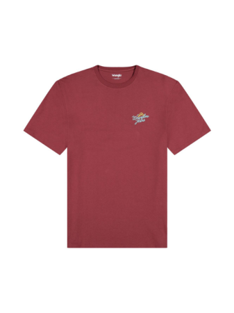 Wrangler Tricou Rosu Relaxed Barbati [5]