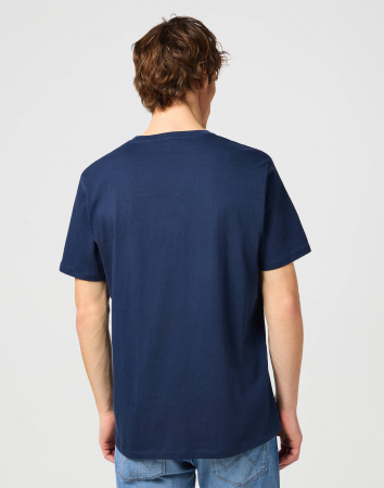 Wrangler Tricou (Set) Navy/Negru Regular Barbati [3]