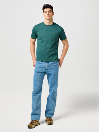 BARBATI - Wrangler Tricou Turcoaz Regular Barbati