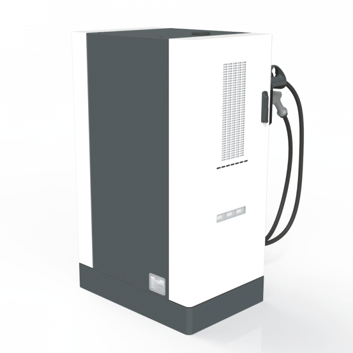 Statie fixa Fast Charge DC – DBT COMPACT 50, CPP, 1 Cable CHAdeMO DC ,1 Cable CCS 50 KW DC, +AC 22 KW Socket , 3G, RFID, 3 masini se pot incarca simultan, 2x DC + 1 x AC [2]
