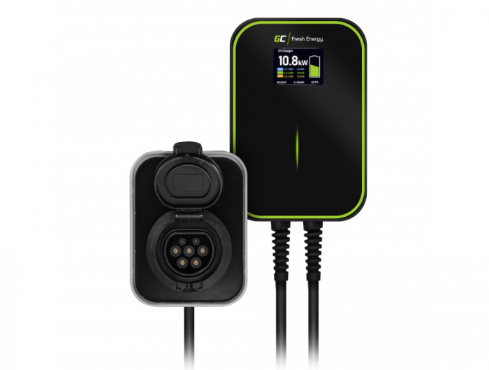 Statie fixa Wallbox GC EV FARA RFID PowerBox cu priza Type 2, 22 kWh, pentru incarcarea masinilor electrice si a hibrizilor conectabili [1]