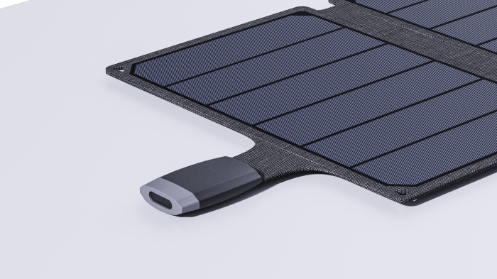 Gendome 36W Solar Panel – Panou Solar Portabil 36W Pliabil, Eficiență până la 23%, Ieșire USB-C & USB, IP68 Rezistent la Apă și Praf, Ultra-Ușor, Ideal pentru Camping și Încărcare Dispozitive Mobile [3]