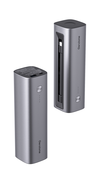 Gendome Micro Power Bank 15000mAh 22.5W cu Incarcare Wireless pentru Apple Watch si Fast Charge PD/QC [5]