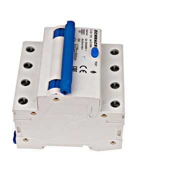 Intreruptor Schrack RCBO AK667840 automat+dif. 3+N, AMPARO 6kA, C 40A, 30mA,tip A, statie de incarcare fixa [8]