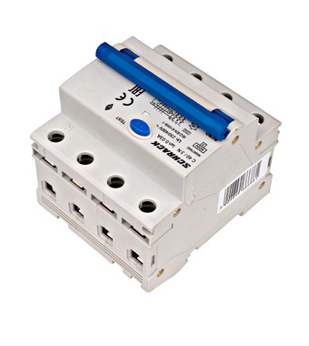 Intreruptor Schrack RCBO AK667840 automat+dif. 3+N, AMPARO 6kA, C 40A, 30mA,tip A, statie de incarcare fixa [5]