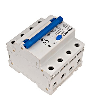 Intreruptor Schrack RCBO AK667840 automat+dif. 3+N, AMPARO 6kA, C 40A, 30mA,tip A, statie de incarcare fixa [7]