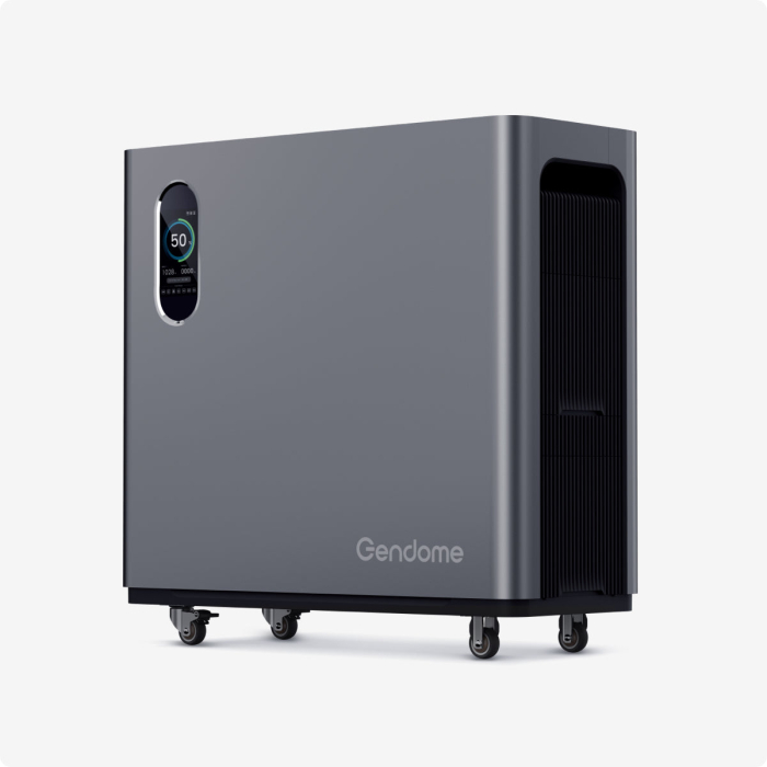 Gendome Home 3000 – Stație Portabilă 3000W cu Baterie LiFePO4 EV-Grade, Încărcare 0–80% în 50 Min, UPS <12ms, Intrare Solară 1500W, Wi-Fi & Bluetooth, Control prin Aplicație, 17 Porturi, Surge 6000W [3]