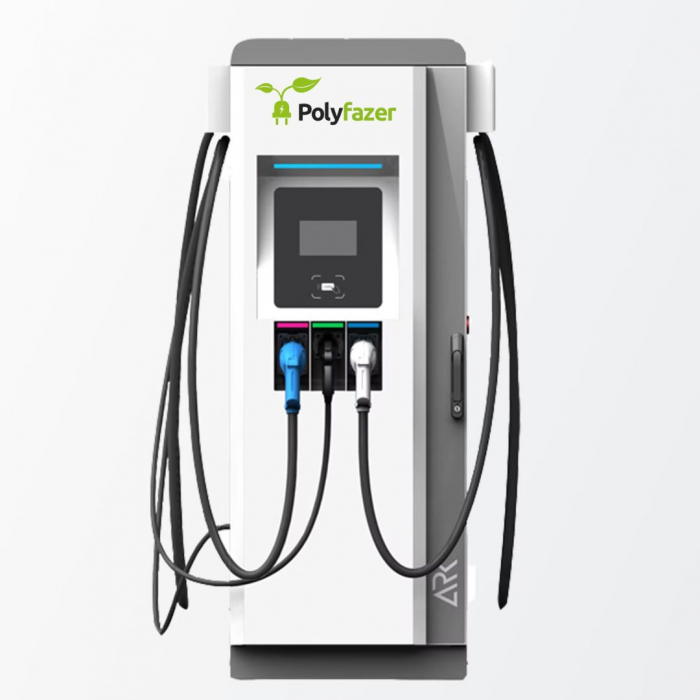 Statie Fast Charge DC modulara AC Polyfezer eFlex 150 60 to 1 5 0kW : CCS CHAdeMO si AC [2]