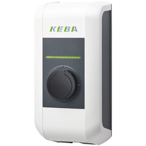 Statie incarcare masini electrice KEBA Austria Wallbox P30 Premium, monofazat, 7.4 kW, 32A, Type 2, alb [2]