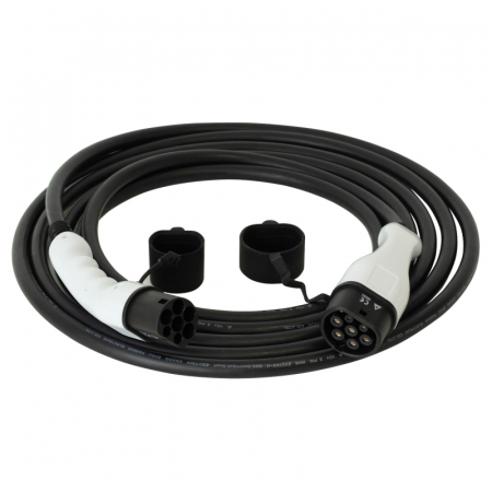 Cablu de încărcare CARPLUG, Tip 2 / Tip 2, lungime cablu 7m, 22kW (32A 3 faze) + Geantă [4]