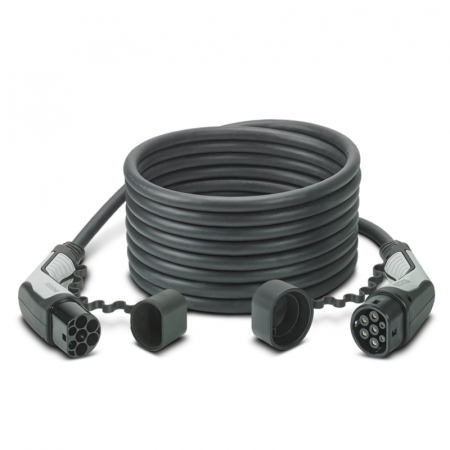 Cablu de încărcare Phoenix Contact,Tip 2 - Tip 2, lungime cablu 10m , 22kW (3 faze 32A) + Geantă, made in Germany [0]