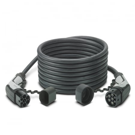 Cablu de încărcare Phoenix Contact, Tip 2 - Tip 2, lungime cablu 10m, 7,4kW (1 fază 32A) + Geantă, made in Germany [0]