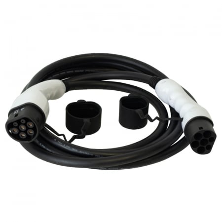 Cablu de încărcare CARPLUG,Tip 2 - Tip 2, lungime cablu 7m, 7,4kW (32A 1 fază) + Geantă [4]