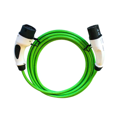 Cablu Incarcare masini electrice , Type 2, 32A, 7.4kW, verde, Polyfazer Z series [0]