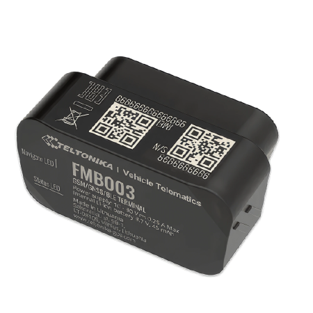Dispozitive monitorizare - Teltonika FMB003 – Tracker GPS Auto OBD-II Plug & Play cu Citire Date CAN, Monitorizare Combustibil și Localizare în Timp Real