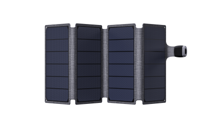 Panouri solare portabile - Gendome 36W Solar Panel – Panou Solar Portabil 36W Pliabil, Eficiență până la 23%, Ieșire USB-C & USB, IP68 Rezistent la Apă și Praf, Ultra-Ușor, Ideal pentru Camping și Încărcare Dispozitive Mobile
