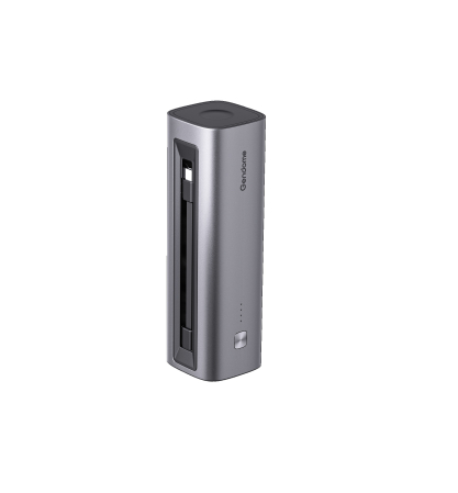 Baterii portabile - Gendome Micro Power Bank 15000mAh 22.5W cu Incarcare Wireless pentru Apple Watch si Fast Charge PD/QC