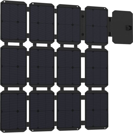 Panouri solare portabile - Panou Solar Portabil Gendome 200W, Eficiență până la 23%, Design pliabil ultra-ușor, Rezistent la apă IP68, Compatibil cu stații de energie, Ideal pentru camping, RV și utilizare off-grid