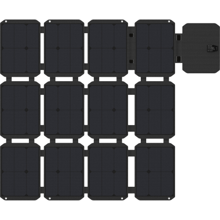 Panou Solar Portabil Gendome 200W, Eficiență până la 23%, Design pliabil ultra-ușor, Rezistent la apă IP68, Compatibil cu stații de energie, Ideal pentru camping, RV și utilizare off-grid [1]