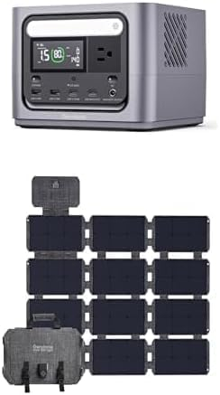 Gendome GO 300 - Stație Portabilă 300W cu Baterie LiFePO4, Dual USB-C PD 140W, Încărcare Solară 200W, Wi-Fi & Bluetooth, 6 Porturi și Putere Surge 600W [9]
