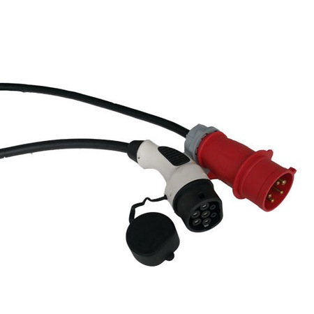 Statie portabila de incarcare masini electrice, limitator de putere,Type 2, 22kW, 32A, trifazic, Polyfazer Z series [2]