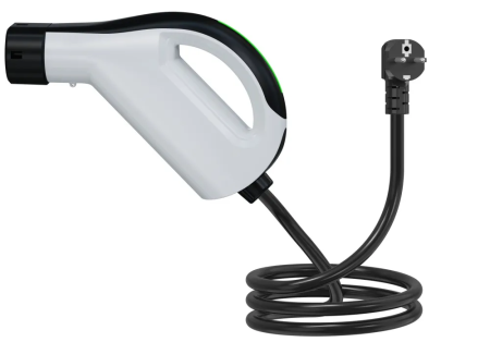 Statii portabile - Statie portabila integrata in maner pentru incarcat masini electrice, conector Type 2, 3.5 kW, 16A, monofazic, lungime cablu 5m, protectie IP55