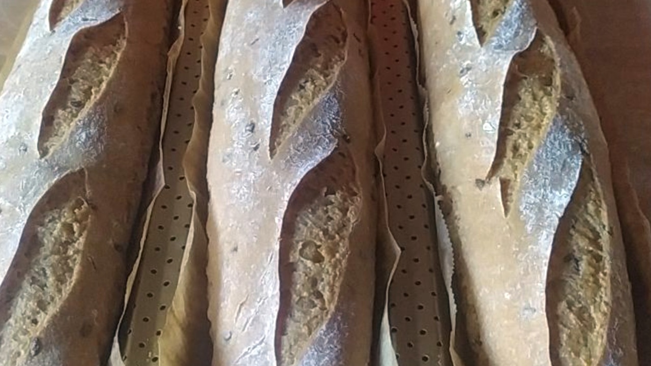 🥖 Baghete rustice din Einkorn cu maia | rețetă de la Anca Gudina