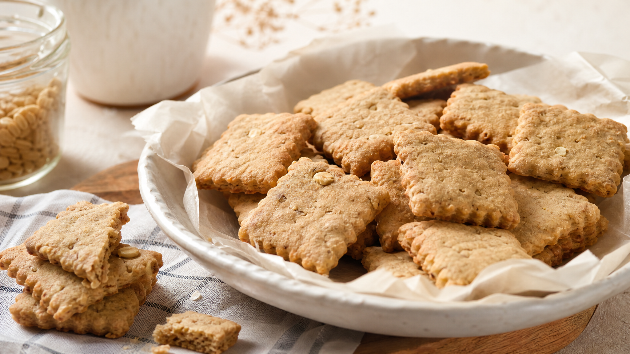 Biscuiți crocanți cu făină de Emmer – rețetă simplă și sănătoasă