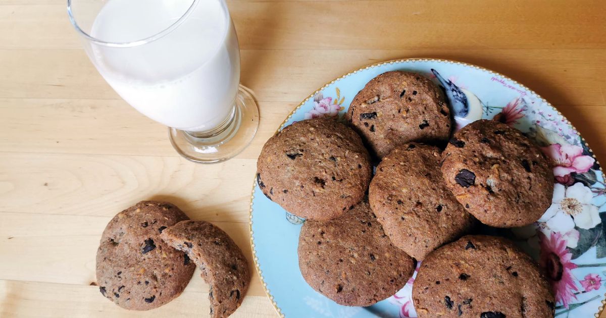 Cele mai sănătoase fursecuri - cookies - din făină integrală