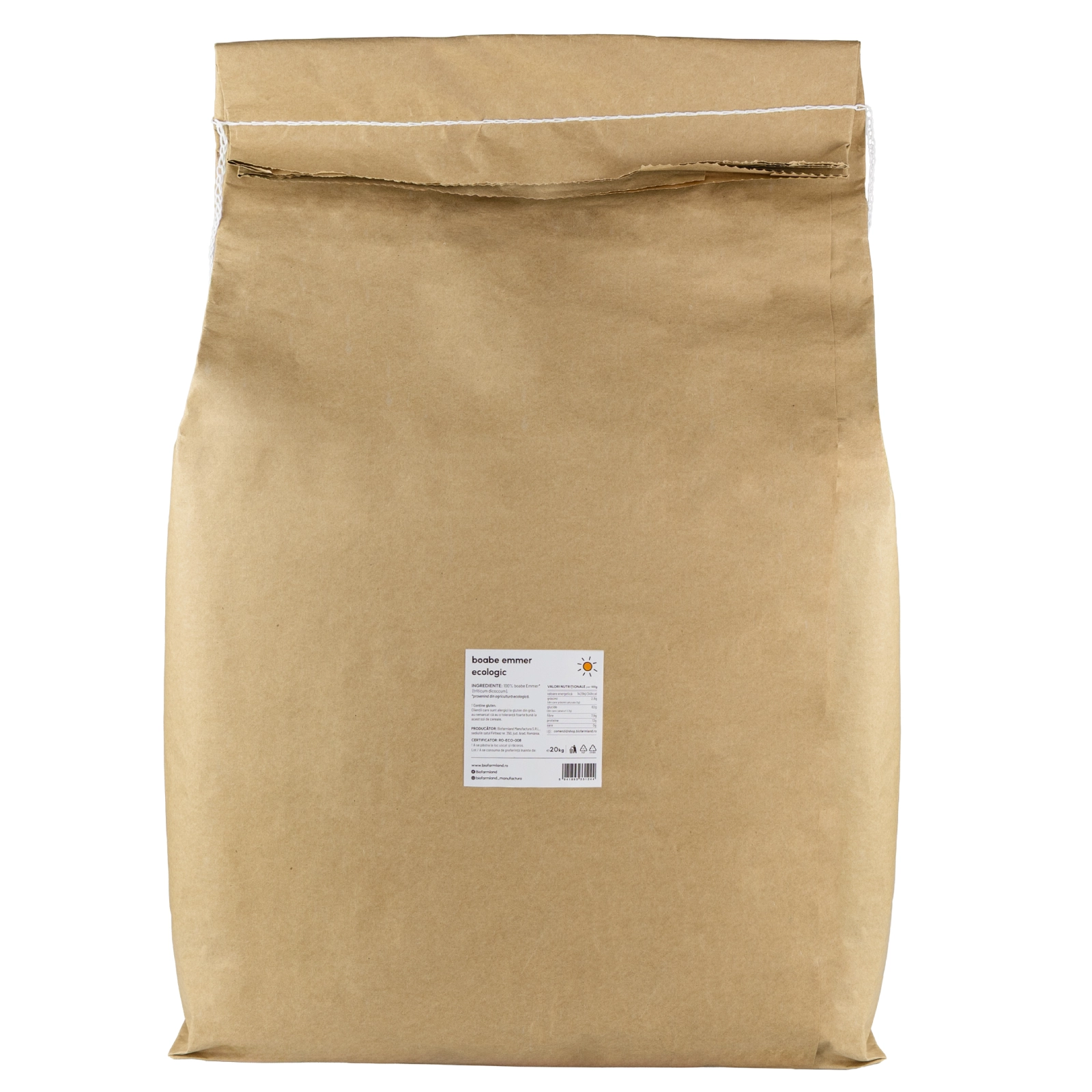 Boabe de Emmer întregi ecologice | 20kg [2]