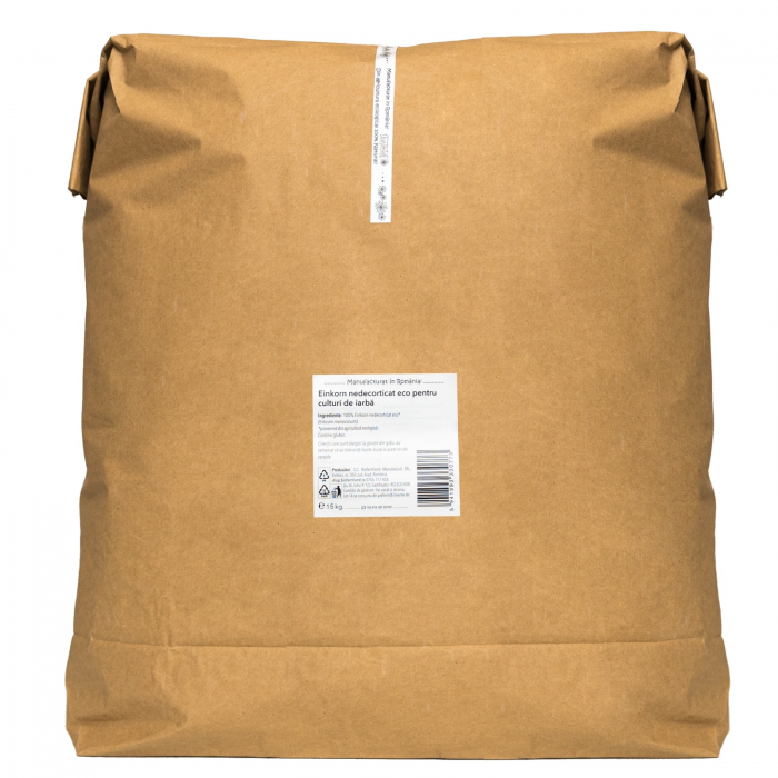 Einkorn Nedecorticat ECO pentru Culturi de Iarbă - 15kg [2]