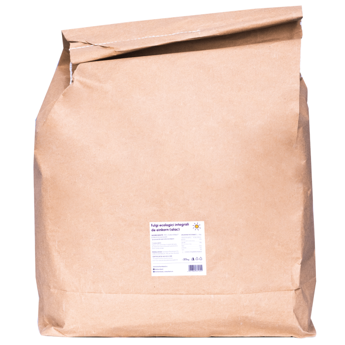 Fulgi integrali de einkorn (alac), grâu antic pur | 20kg [2]