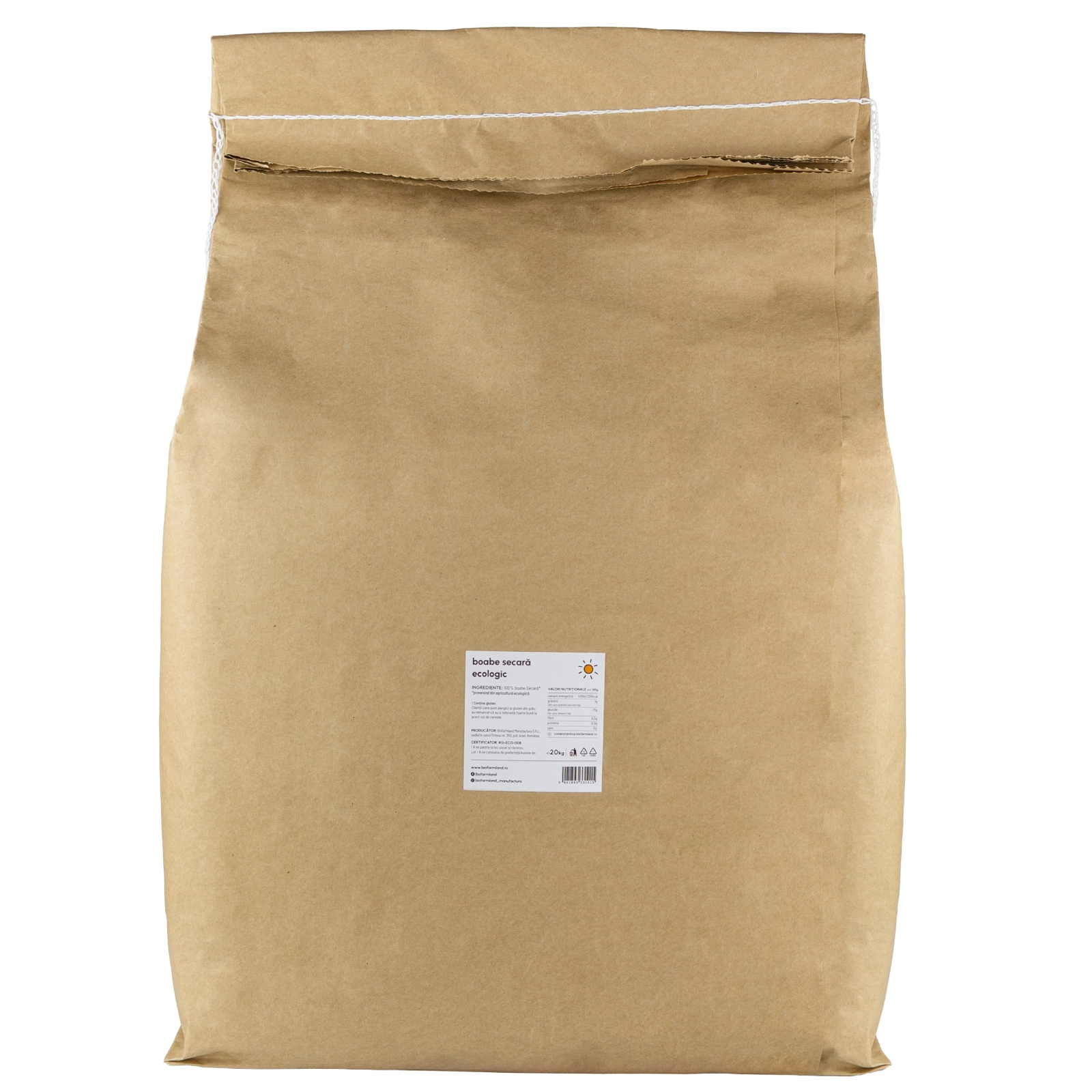 Boabe Cereale Secară Ecologice - 20kg [2]