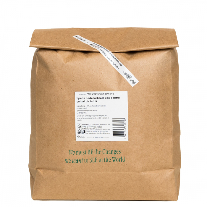Spelta Nedecorticată ECO pentru Culturi de Iarbă - 3kg [2]