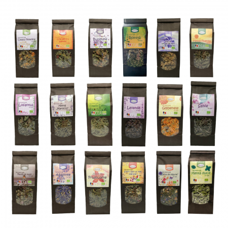 Sortimente - Sortiment ECOLOGIC 18 Ceaiuri - 720g