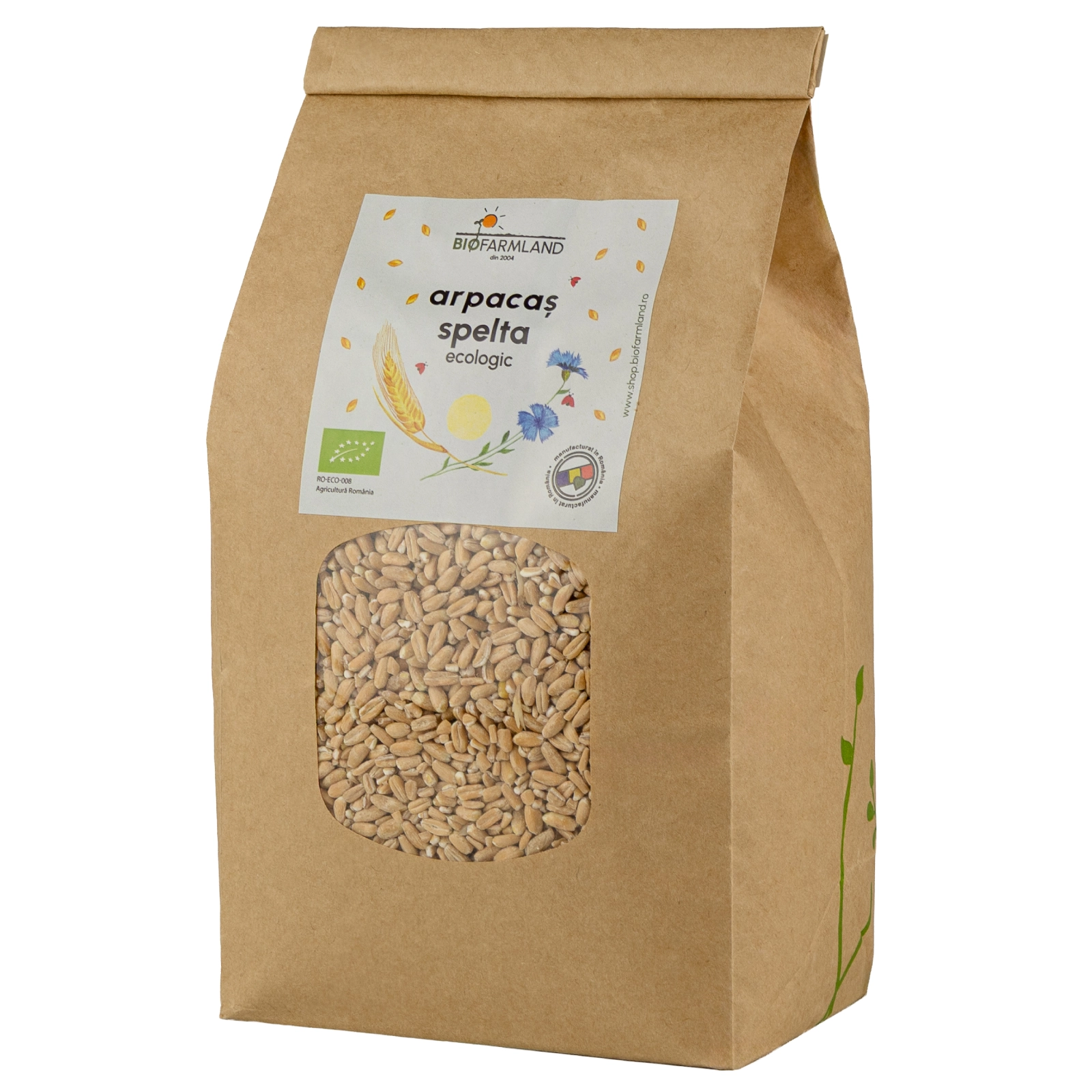Cereale bio - Arpacaș din Spelta Ecologic - 750g