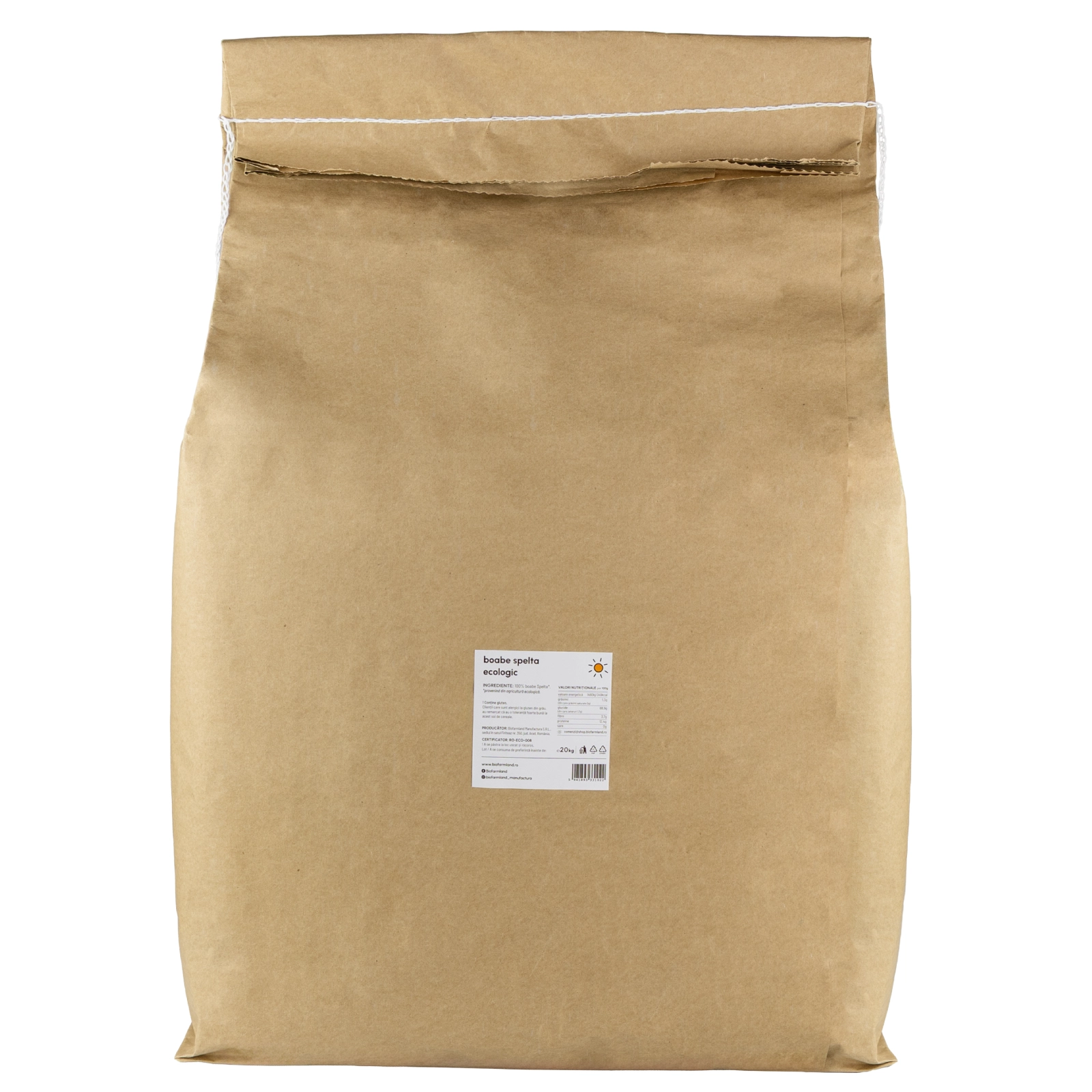 Boabe Cereale Spelta Ecologice - 20kg [1]