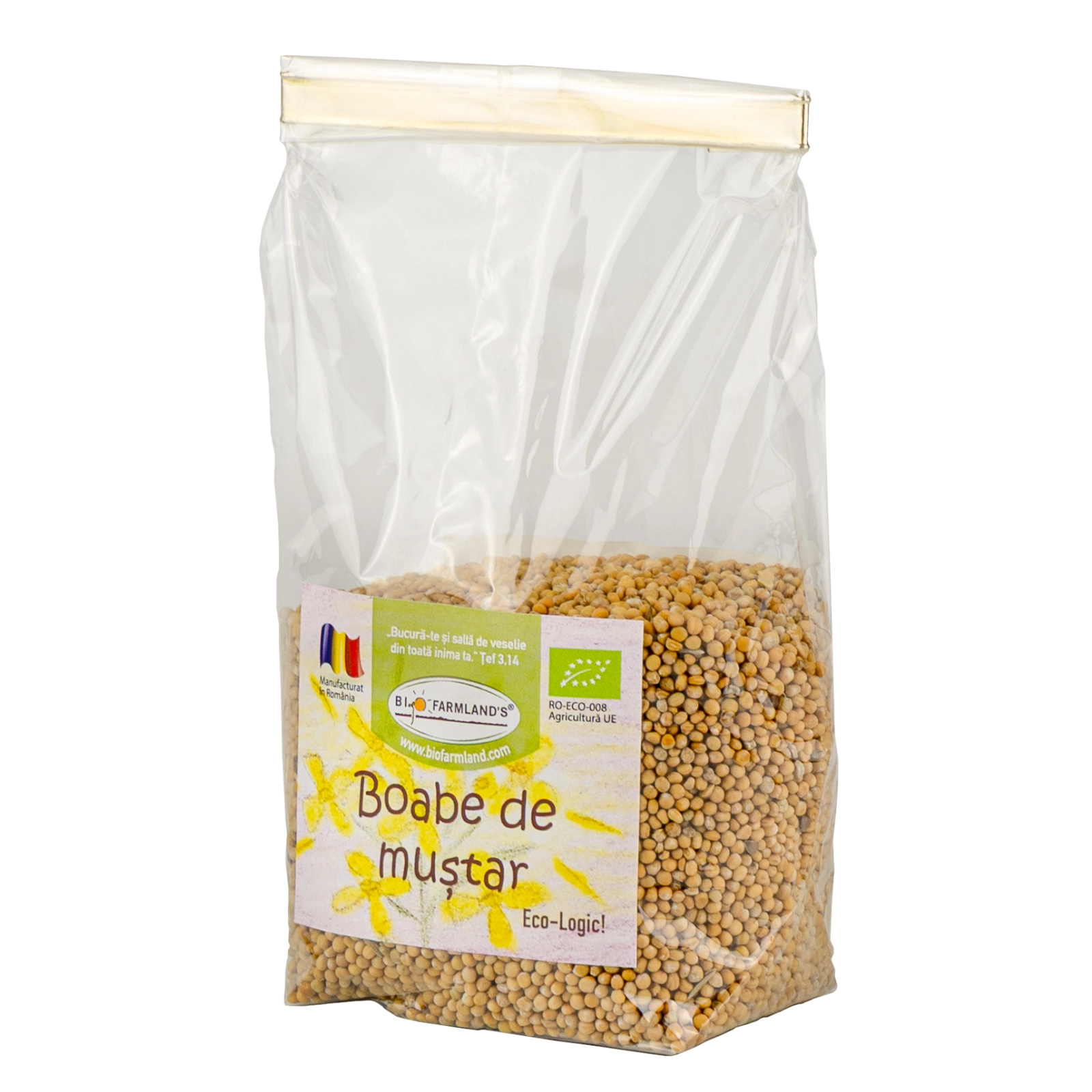 Cereale bio - Boabe Muștar ecologic - 170g