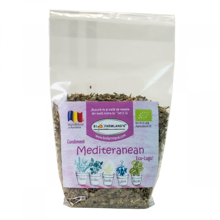 Condimente bio - Condiment „Amestec Mediteranean” ECOLOGIC Refill - 15g